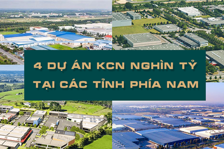 Loạt dự án khu công nghiệp nghìn tỷ tại các tỉnh phía Nam năm 2021