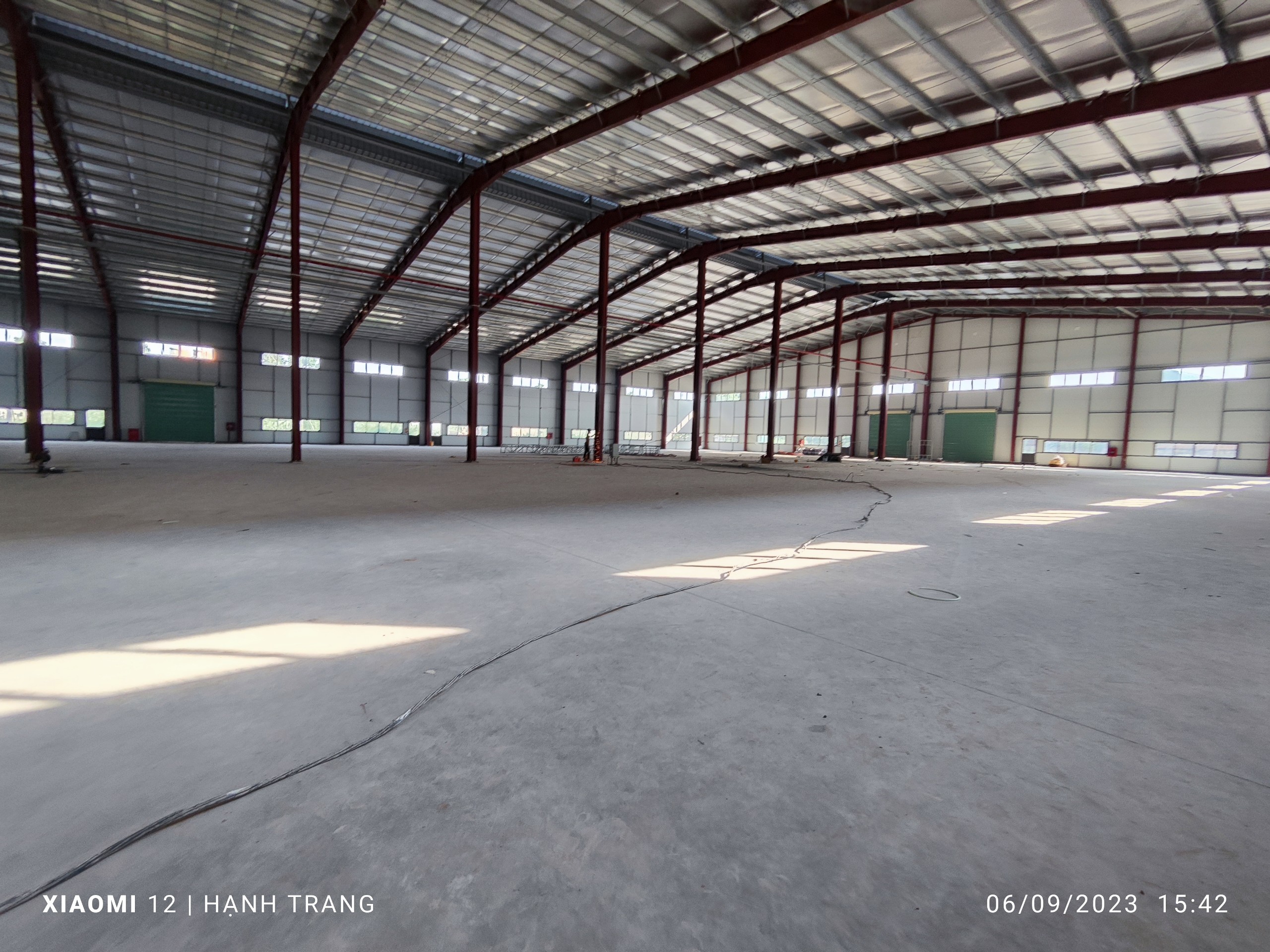 TOPLAND cho thuê 3570 m2 xưởng trong CCN tại Bắc Giang