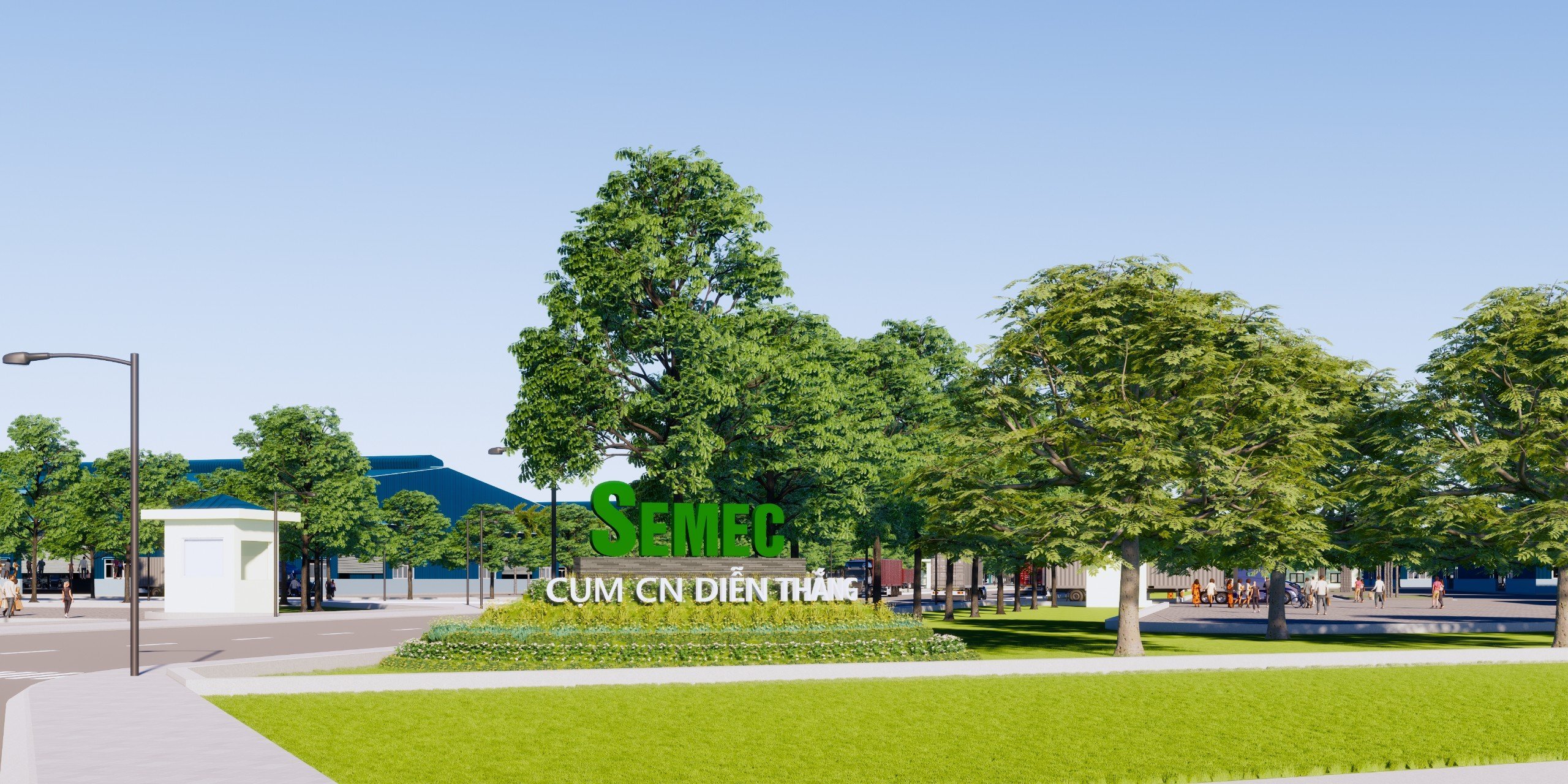 CHO THUÊ ĐẤT 40HA TẠI CỤM CÔNG NGHIỆP DIỄN THẮNG - NGHỆ AN
