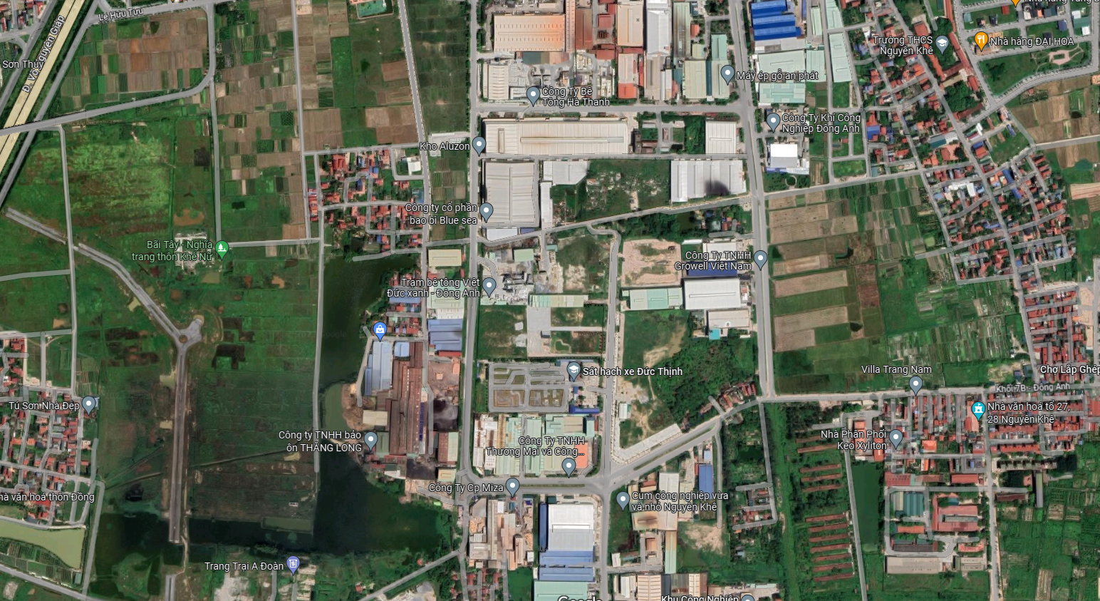 Bán 10,000 m2 đất trong cụm công nghiệp tại Đông Anh, Hà Nội