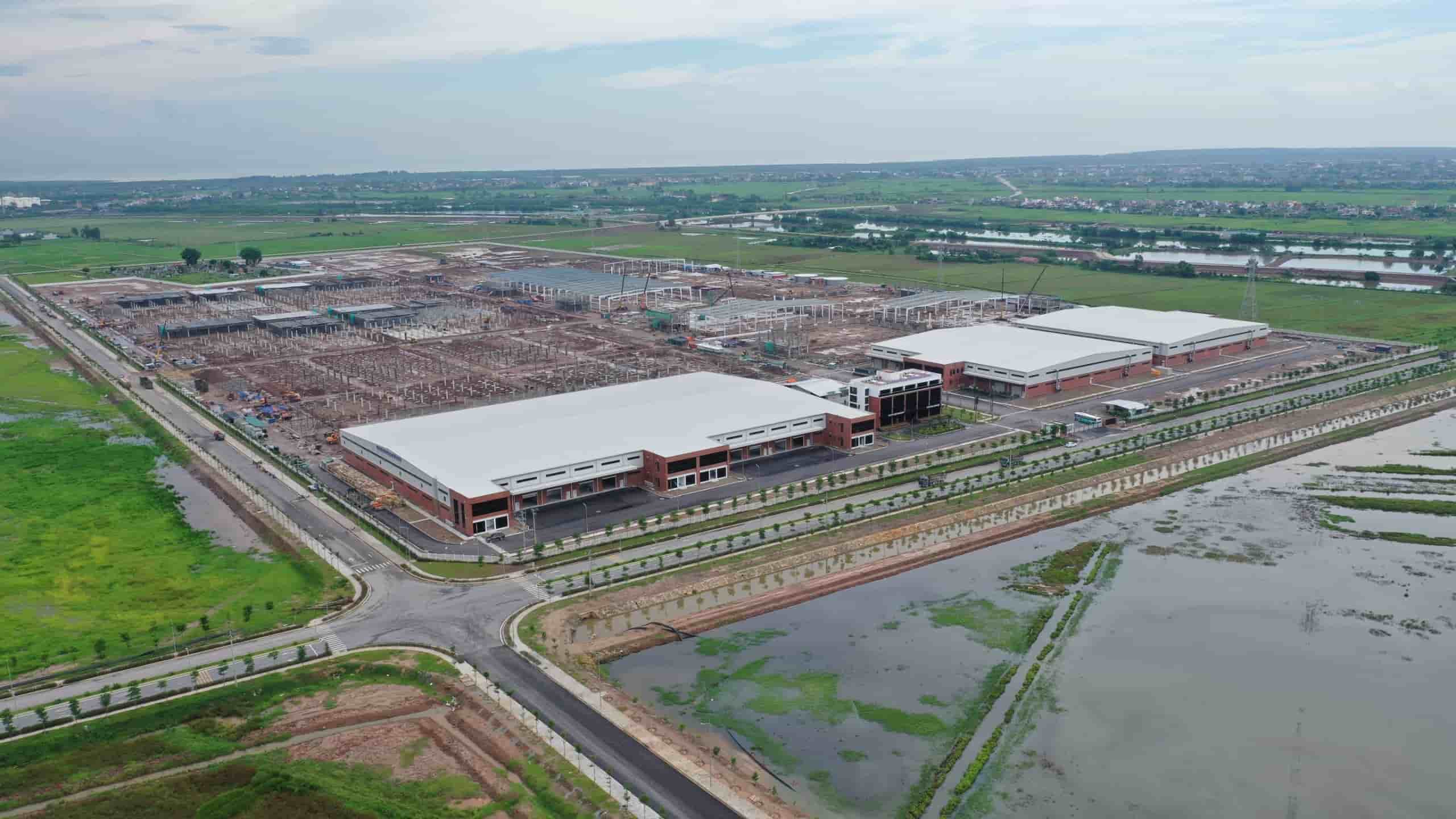 TOPLAND cho thuê xưởng tiêu chuẩn từ 4000 - 8000 m2 trong KCN tại Thái Bình