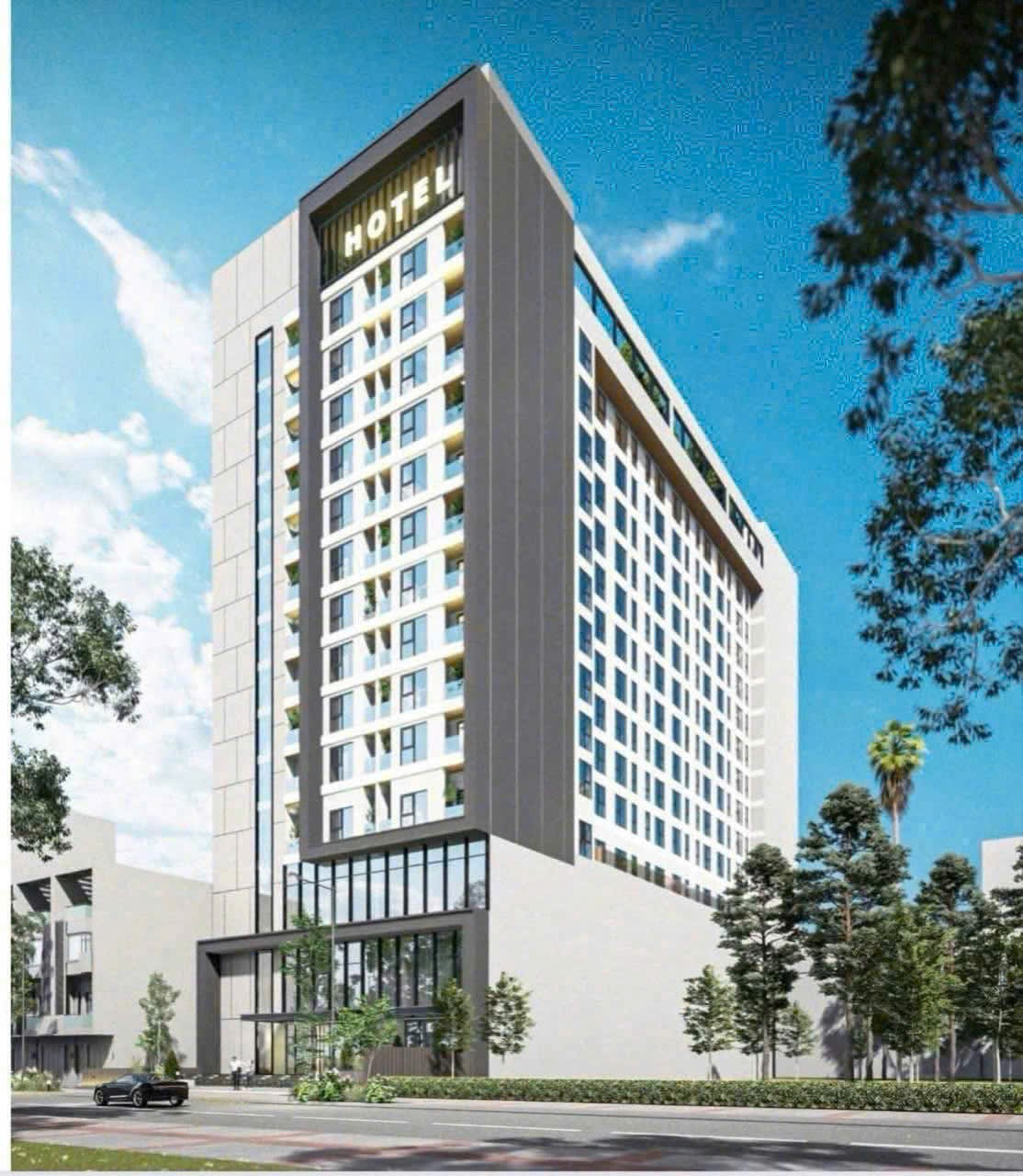 Chuyển nhượng dự án xây dựng khách sạn mặt đường Nguyễn Tất Thành, trung tâm thành phố Vĩnh Yên, Vĩnh Phúc cũ