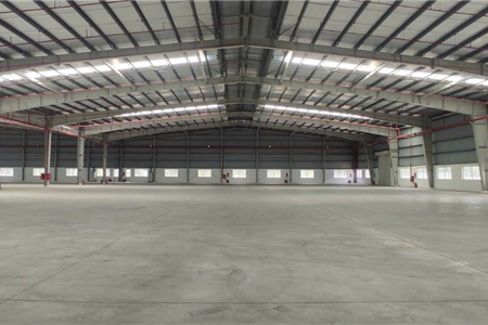 Cho thuê 7000 m2 nhà xưởng xây mới trong KCN tại Bình Dương