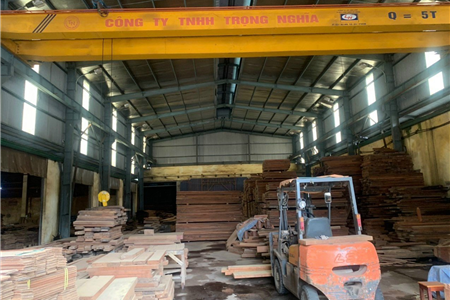 Chuyển nhượng nhà máy chế biến gỗ tại Bắc Giang