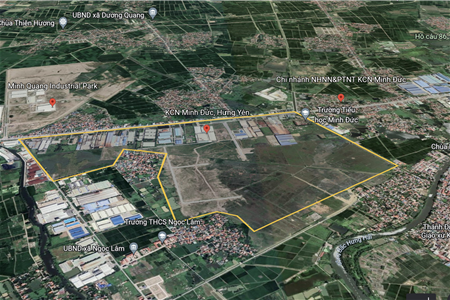 Chuyển nhượng 5 ha đất công nghiệp tại KCN Minh Đức, Hưng Yên