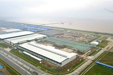 Cho thuê 4500 m2 nhà xưởng tại KCN Hải Phòng